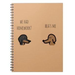 brown dog school notebook