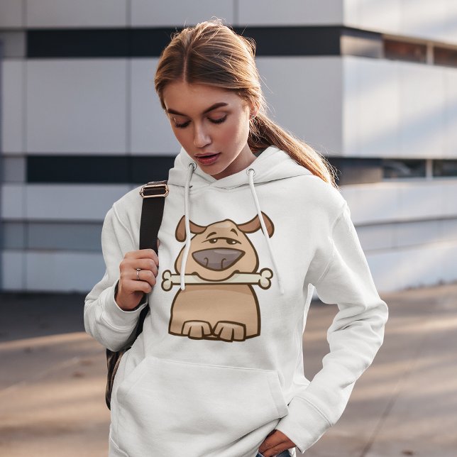 Brown Dog With A Bone Hoodie (Creator Uploaded)