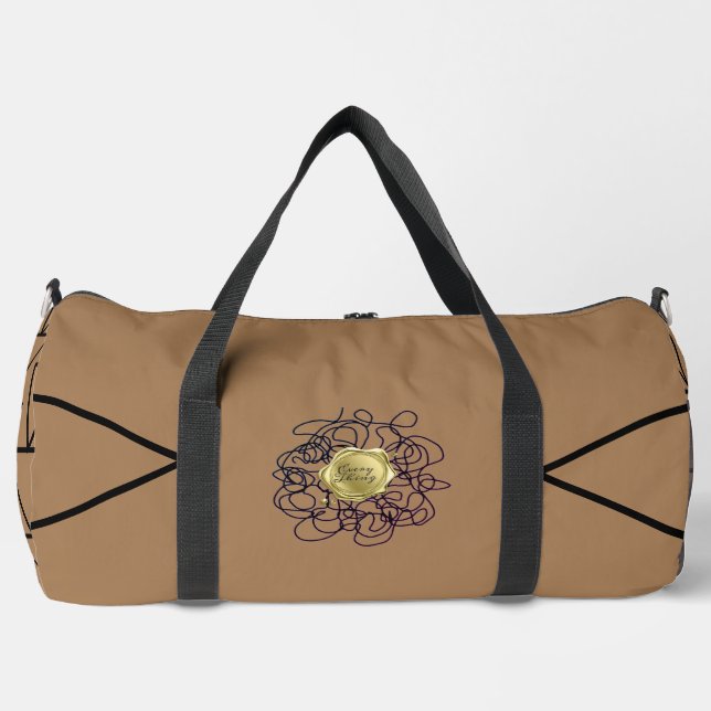 Brown Duffle Bag (Front)