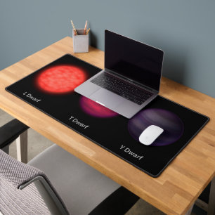 Brown Dwarfs As Seen By An Interstellar Traveller. Desk Mat