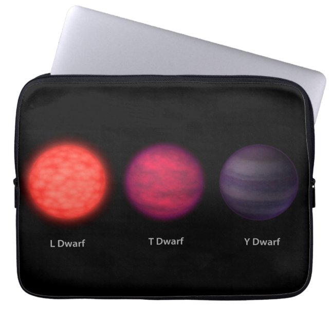 Brown Dwarfs As Seen By An Interstellar Traveller. Laptop Sleeve (Front)