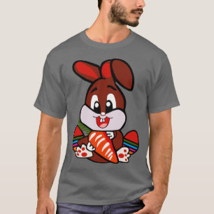 Brown Easter Bunny  T-Shirt