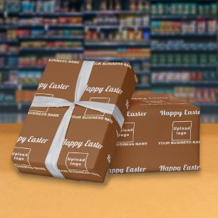 Brown Easter Business Wrapping Paper