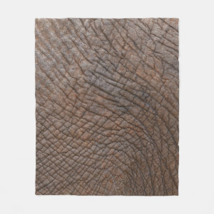 Brown elephant in close up photography fleece blanket