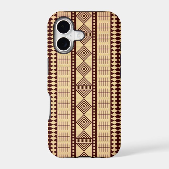 Brown ethnic texture (Back)
