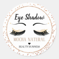Brown Eye Shadow | Eyelashes | Makeup Label