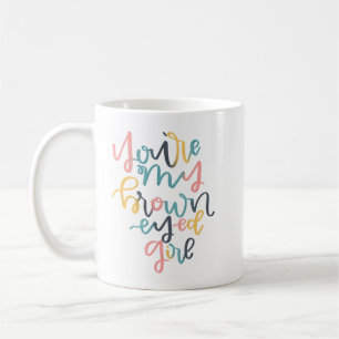 Brown Eyed Girl Coffee Mug