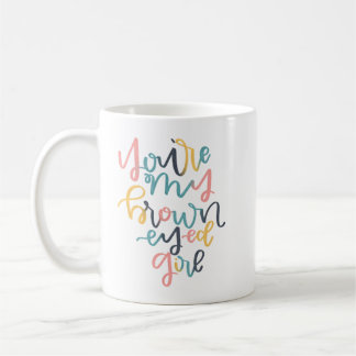 Brown Eyed Girl Coffee Mug