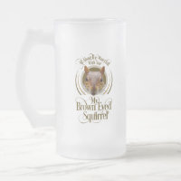 Brown Eyed Squirrel - funny squirrel lover