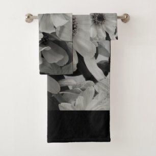 Brown Eyed Susan Flowers Bath Towel Set