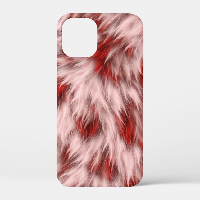 Brown Fabric Texture Fur Design-19797 Case-Mate iPhone Case (Back)