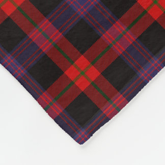 Brown Family Tartan Plaid Pattern Fleece Blanket