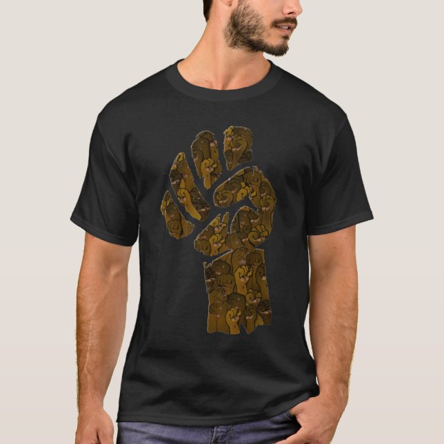 Brown Fist T-Shirt (Front)