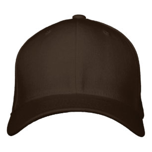 Brown Flexfit Wool Cap