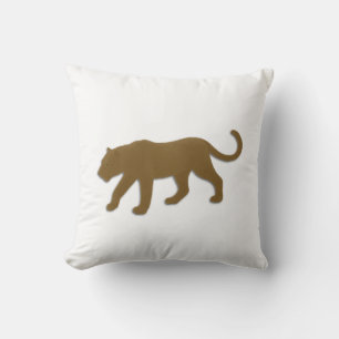 Brown Florida Panther Cushion