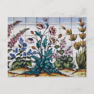 Brown Flowers in a pharmacy, Triana, Seville, Spai Postcard