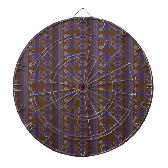 Brown Focus Dartboard (Front)