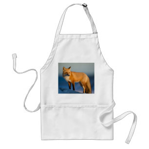 Brown Fox Adult Apron