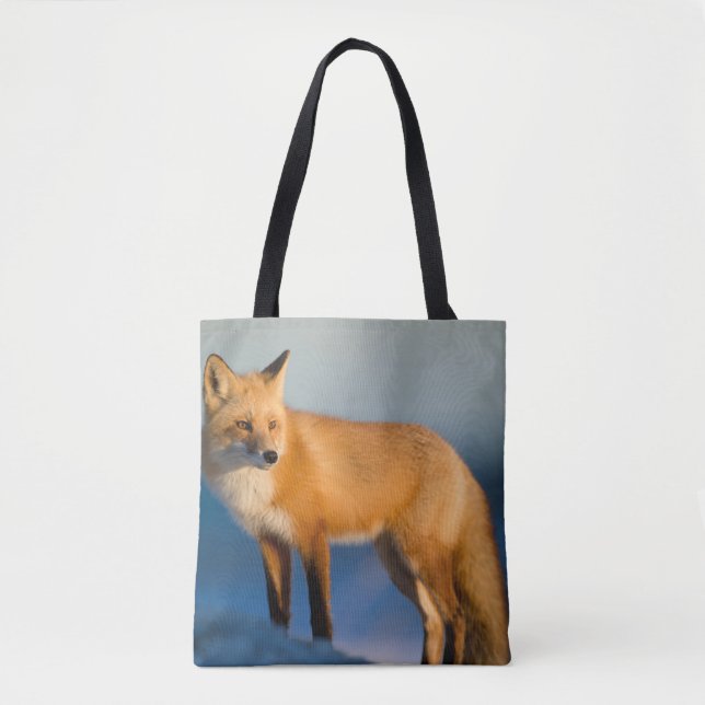Brown Fox Tote Bag (Front)