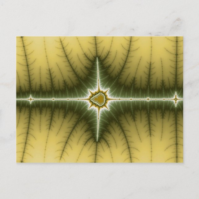 Brown - Fractal Postcard (Front)