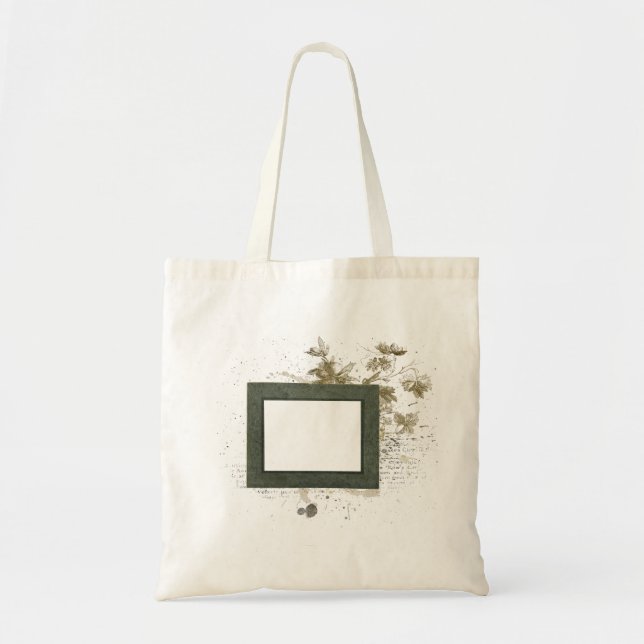 Brown Frame Budget Tote Bag (Front)