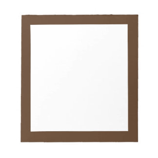 Brown Framed Sketchbook Notepad