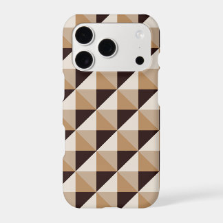 Brown geometric pattern
