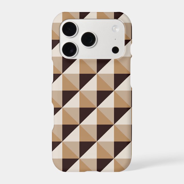 Brown geometric pattern (Back)