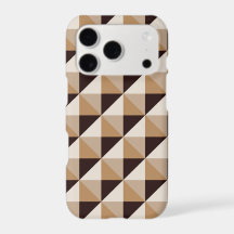 Brown geometric pattern