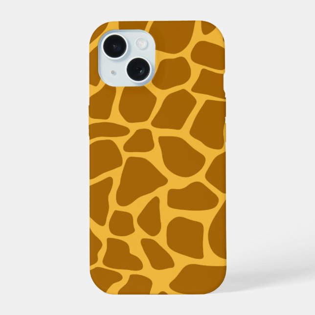 Brown Giraffe Animal Print Pattern | Stylish Case (Back)