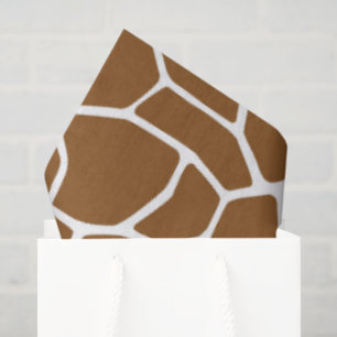 Brown Giraffe  Tissue Paper