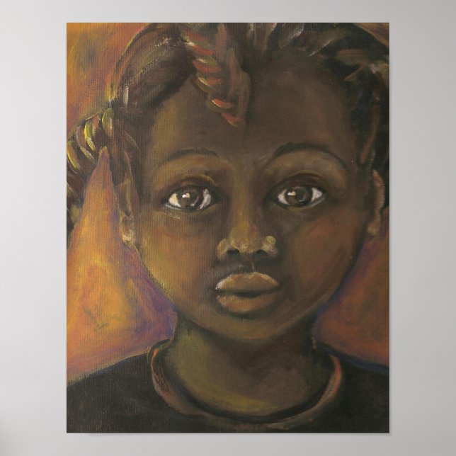 Brown Girl by Celestine Poster (Front)