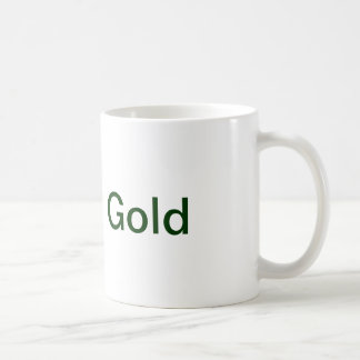 Brown Gold Coffee Mug