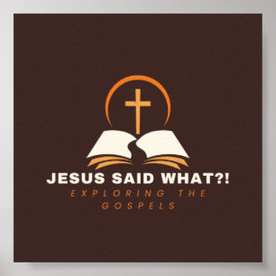 Brown Gospels Focused Poster