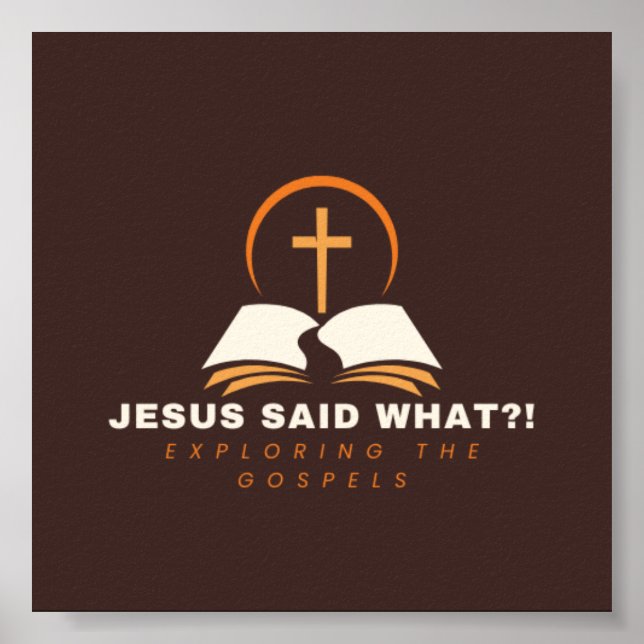 Brown Gospels Focused  Poster (Front)