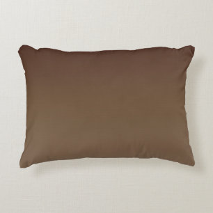 Brown Gradient Decorative Cushion