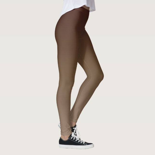 Brown Gradient Leggings (Right)
