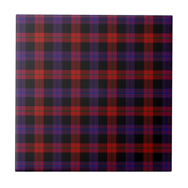 Brown Grady Tartan Tile (Front)