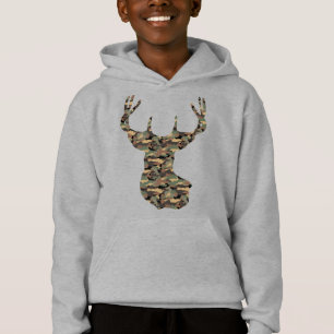 Brown Green Tree Bark Pattern Buck
