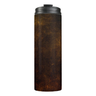 Brown grunge background, artistic dark texture, de thermal tumbler