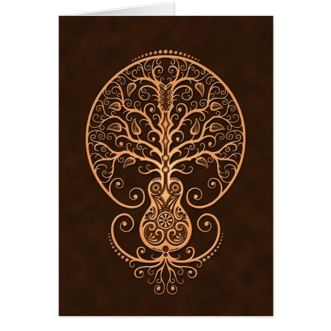 Brown Guitar Tree of Life (Front)