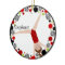 Brown Hair Gymnast Red, Black & Green Personalised