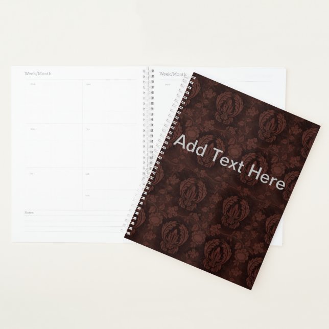  Brown Handy Weekly Leather  Planner (Display)