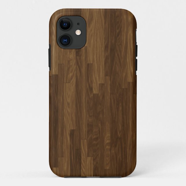 Brown Hardwood Floor Photo iPhone 5 Case (Back)