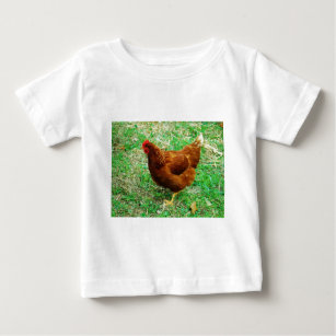 Brown Hen Baby T-Shirt