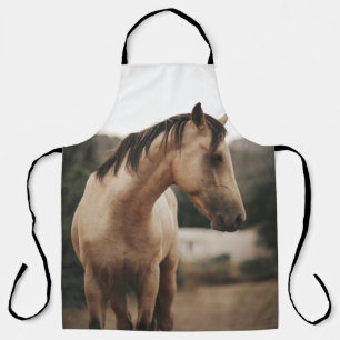 BROWN HORSE APRON