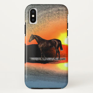 Brown Horse iPhone X Case