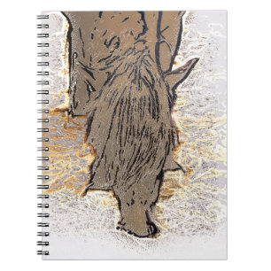 BROWN HORSE   NOTEBOOK