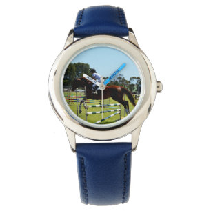 Brown Horse Show Jumping, Watch