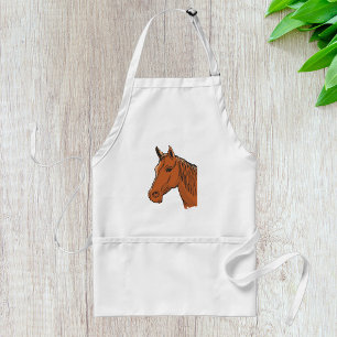 Brown Horse Standard Apron